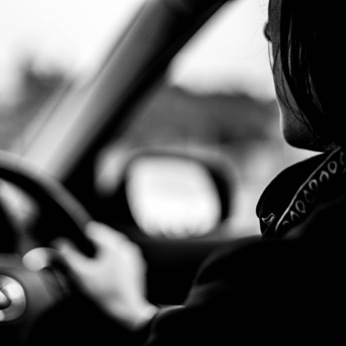 Under 17 Car Club Driving Down Road Bovington